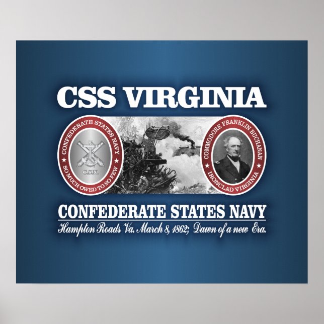 CSS Virginia (CSN) Poster (Framsidan)