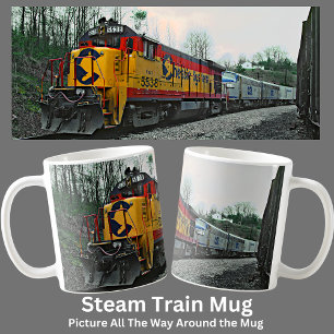 CSX Chessie Diesel Locomotive Tåg Kaffemugg