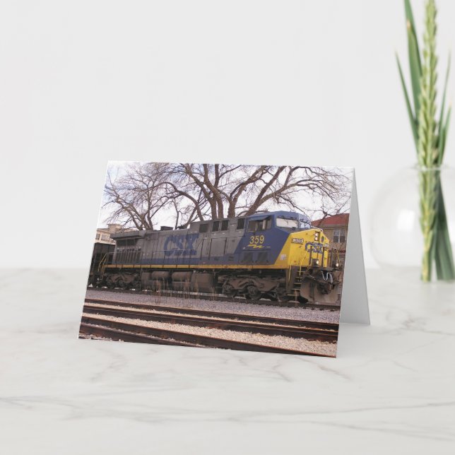 CSX Dash9 Kort (Framsida)