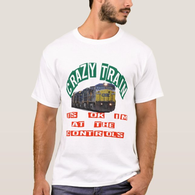 CSX galet tåg T Shirt (Framsida)