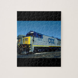 CSX GE B36-7 #5835, 1990_Trains Pussel
