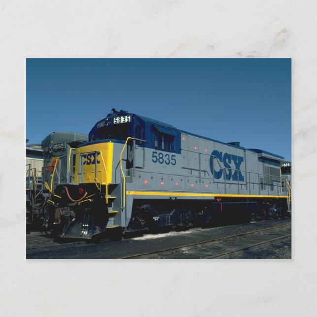 CSX GE B36-7 VYKORT (Framsida)