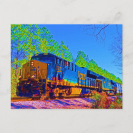 CSX i Gautier Mississippi Vykort