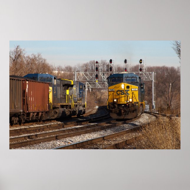 CSX Lansdowne Interlocking Poster (Framsidan)