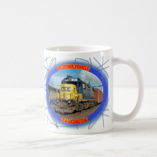 CSX lokomotiv Kaffemugg