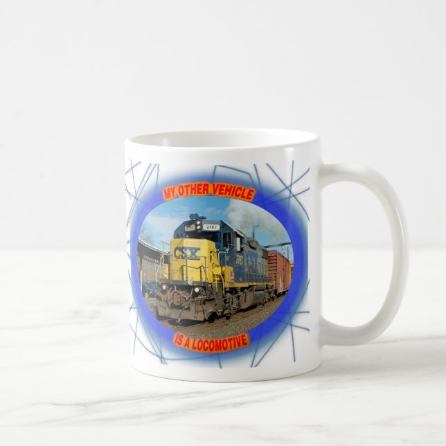 CSX lokomotiv Kaffemugg (Höger)
