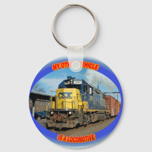 CSX lokomotiv Nyckelring