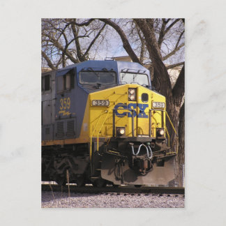 CSX Tåg Vykort