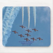CT-114 Tutor Snowbird Subsonic Jet Mousepad