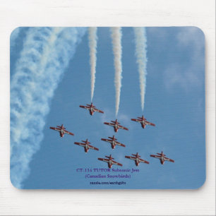 CT-114 Tutor Snowbird Subsonic Jet Mousepad Musmatta