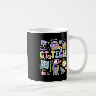 Ct Tech Glad Påskdag Hoppy Ct Scan Teknolog Kaffemugg