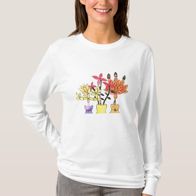 Ctc-internationell - blommor t-shirt (Framsida)