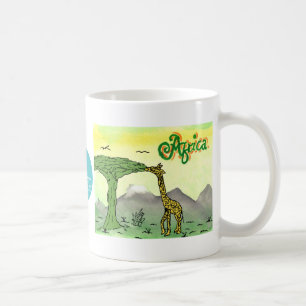 Ctc-internationell - giraff kaffemugg