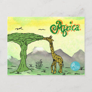 CTC Internationell - Giraffe Vykort