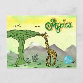 CTC Internationell - Giraffe Vykort