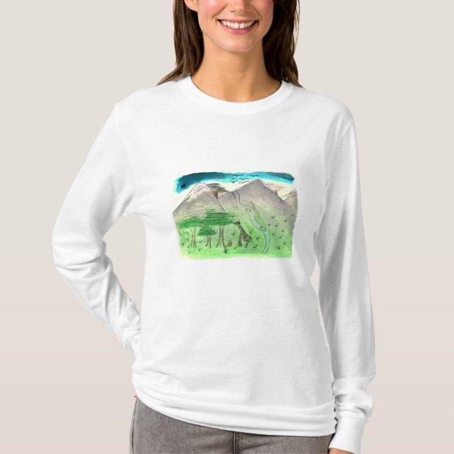 Ctc-internationell - landskap tee shirt (Framsida)