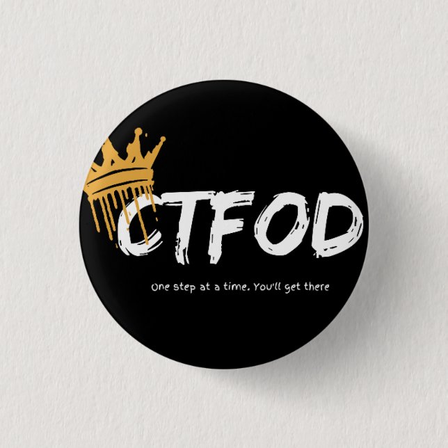 CTFOD_one-steg vid en tidpunkt Knapp (Framsida)