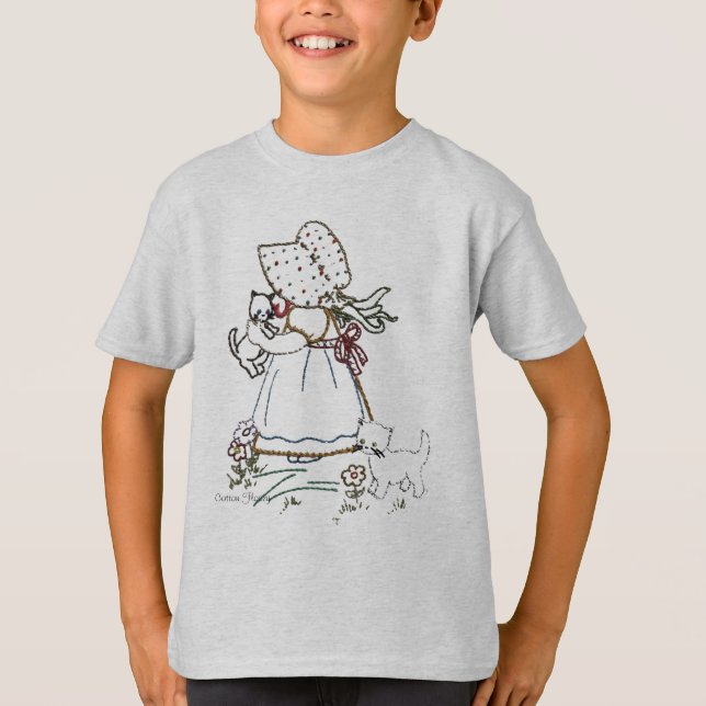Ctholly --  barn av Cthulhu & järneken Hobbie T-shirt (Framsida)