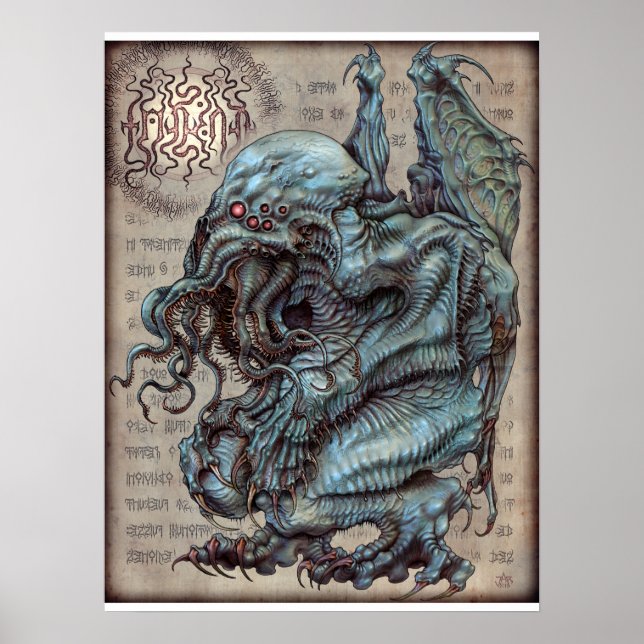 Cthulhu 18 x 24 poster (Framsidan)