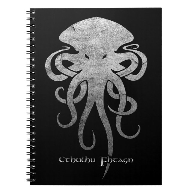 Cthulhu Anteckningsbok Med Spiral (Framsidan)