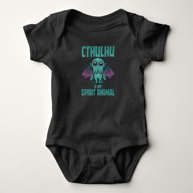 Cthulhu Är Min Andliga Djur T Shirt (Framsida)