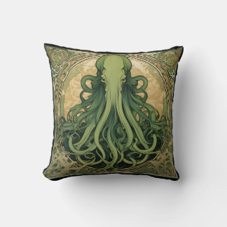 Cthulhu Art Nouveau Kudde