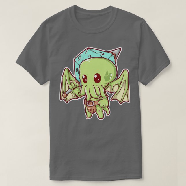 Cthulhu Barbarian T Shirt (Design framsida)