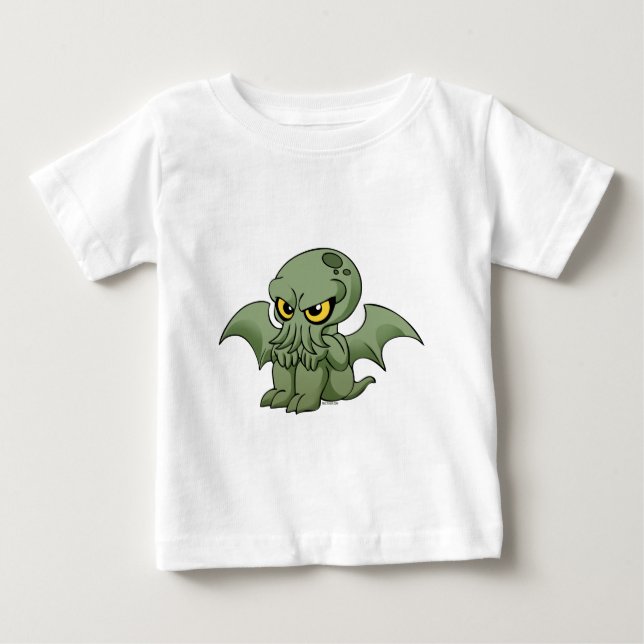 Cthulhu bebis tee shirt (Framsida)