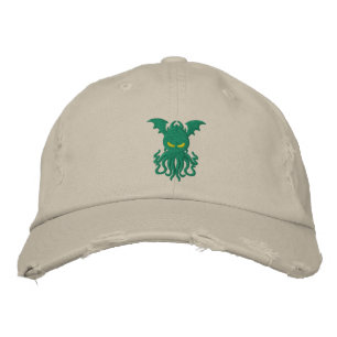Cthulhu Cap Broderad Keps