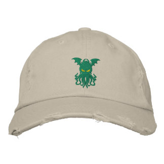 Cthulhu Cap Broderad Keps