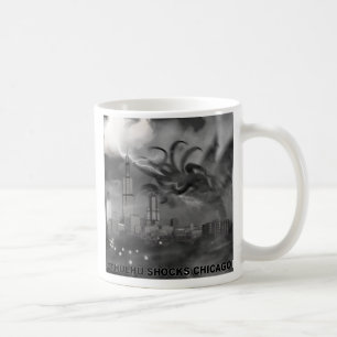 Cthulhu chockar Chicago Kaffemugg
