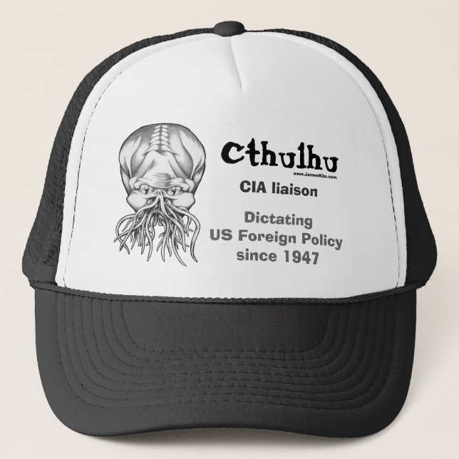 Cthulhu: CIA-förbindelse Keps (Framsida)