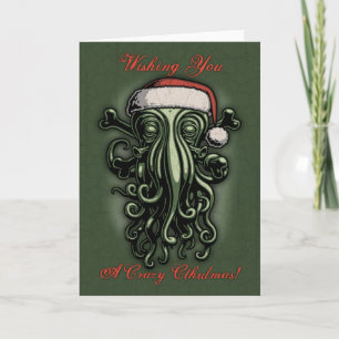 Cthulhu Claus Helgkort