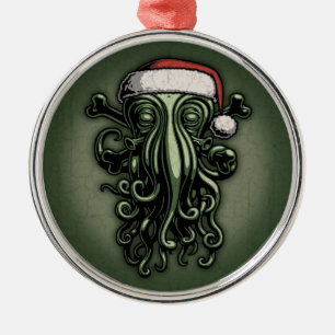 Cthulhu Claus Julgransprydnad Metall