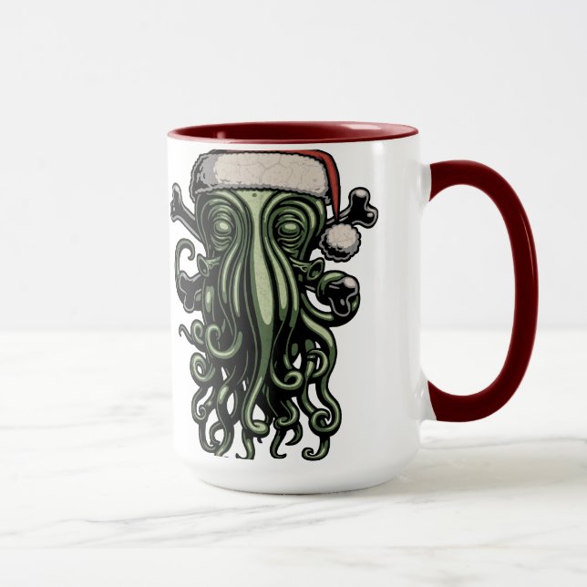 Cthulhu Claus Mugg (Höger)