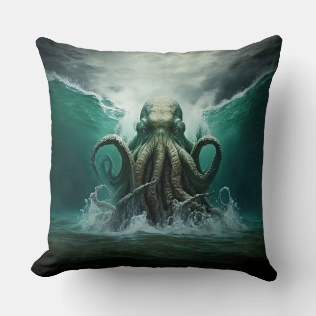 Cthulhu Dekorativ kudde (Framsida)