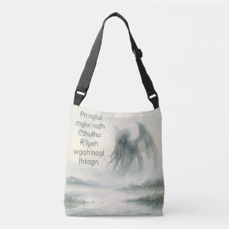 Cthulhu Drömmig Akvarell Body Crossbody Väska