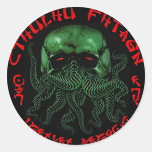 Cthulhu Fhtagn klistermärke
