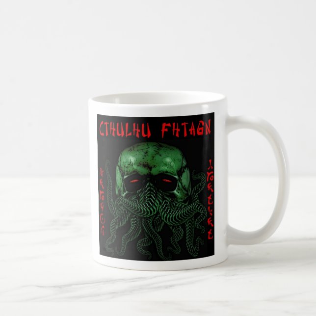 Cthulhu Fhtagn mugg (Höger)