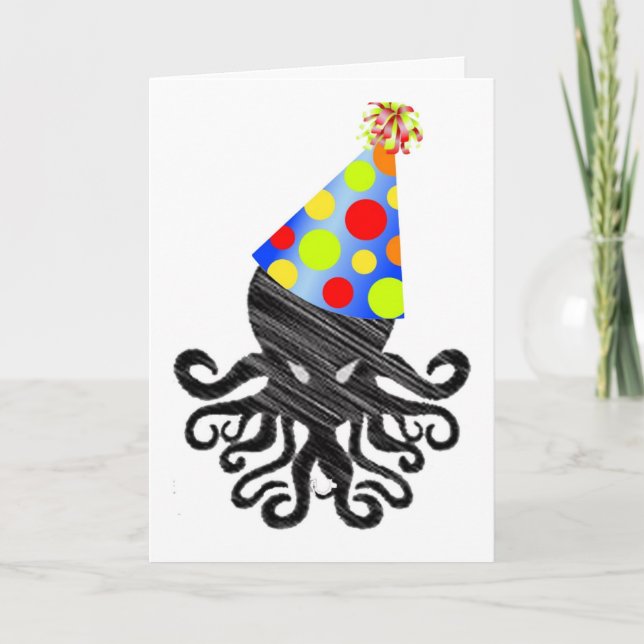 Cthulhu födelsedag kort (Framsida)