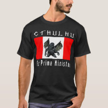 Cthulhu för premiärministerT-tröjastil 1 (mörk)