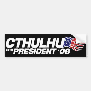 Cthulhu för presidentbildekal bildekal