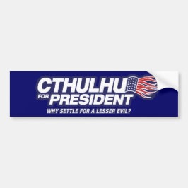 Cthulhu för presidentbildekal bildekal