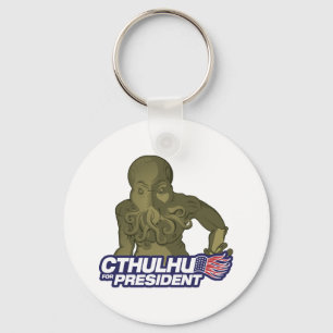 Cthulhu för presidenten Keychain Nyckelring