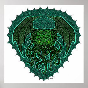 Cthulhu Galenhet Poster