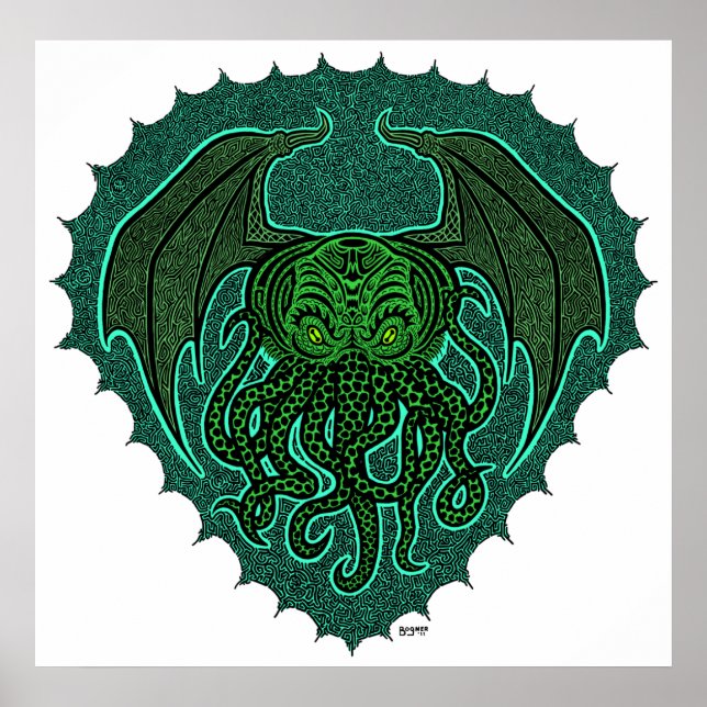 Cthulhu Galenhet Poster (Framsidan)