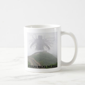 Cthulhu går den underbara väggen av chinan kaffemugg