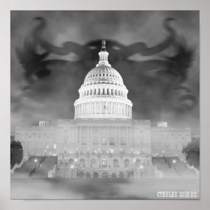 Cthulhu gör DC-affischen Poster