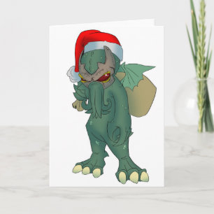 Cthulhu helgdagkort helgkort