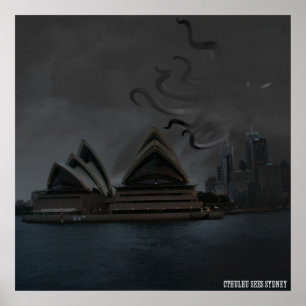 Cthulhu i den Sydney affischen Poster